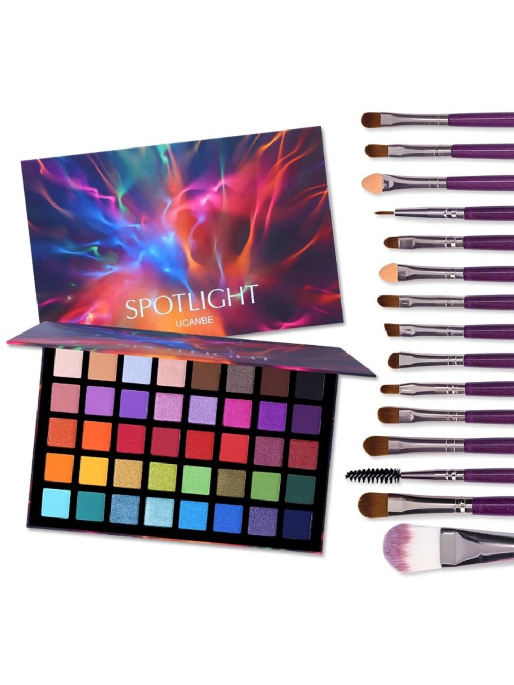 Women's Palette 1 40 Color Eyeshadow Matte Shimmer Pigmented Powder Makeup Kit